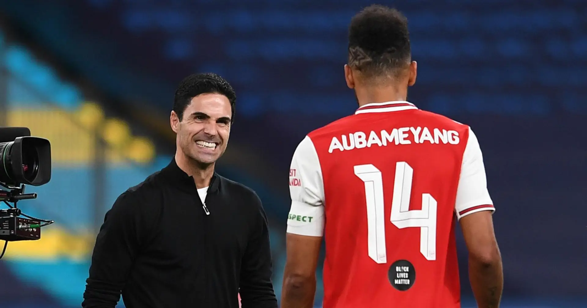 'The size of our club is just as big': Arteta unsurprised Auba chose Arsenal over European giants