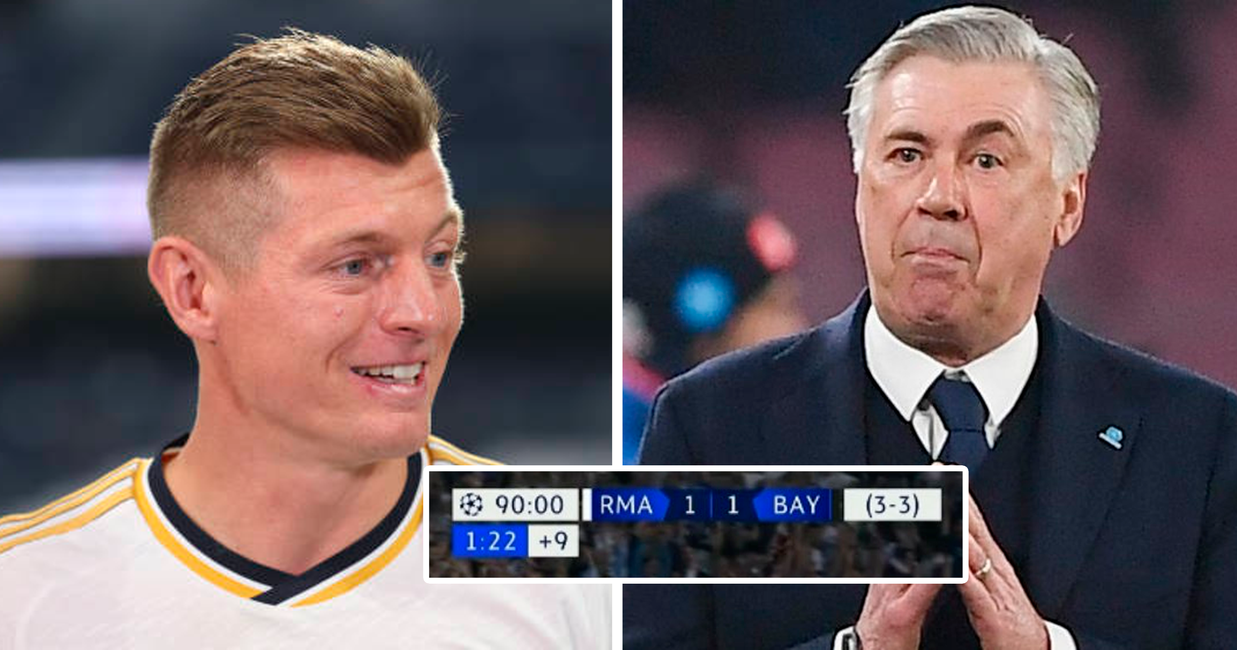 Spotted Toni Kroos' reaction to Joselu's winner against Bayern you