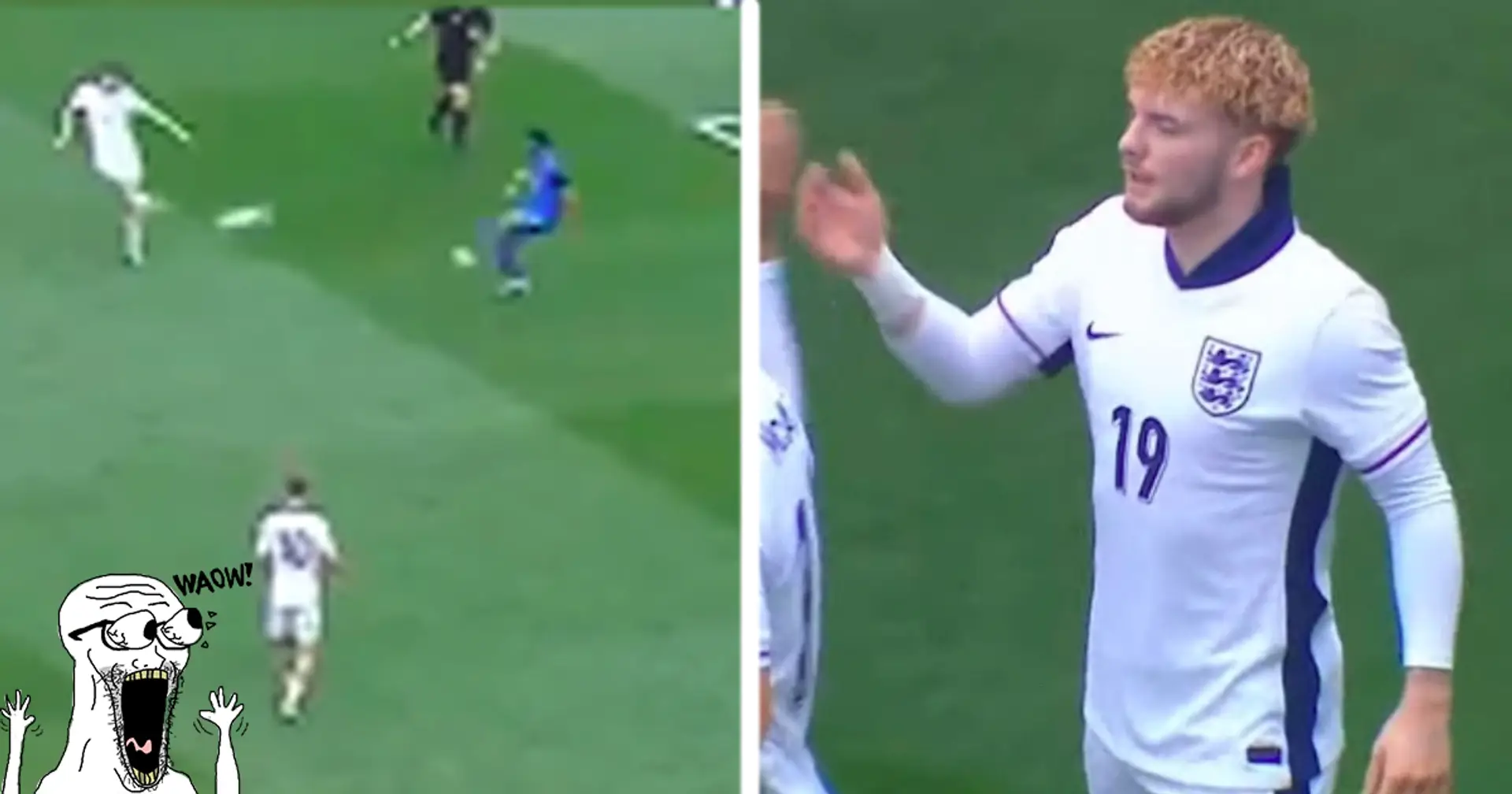 Elliott scores for England U21 – another Liverpool talent delivers gorgeous assist