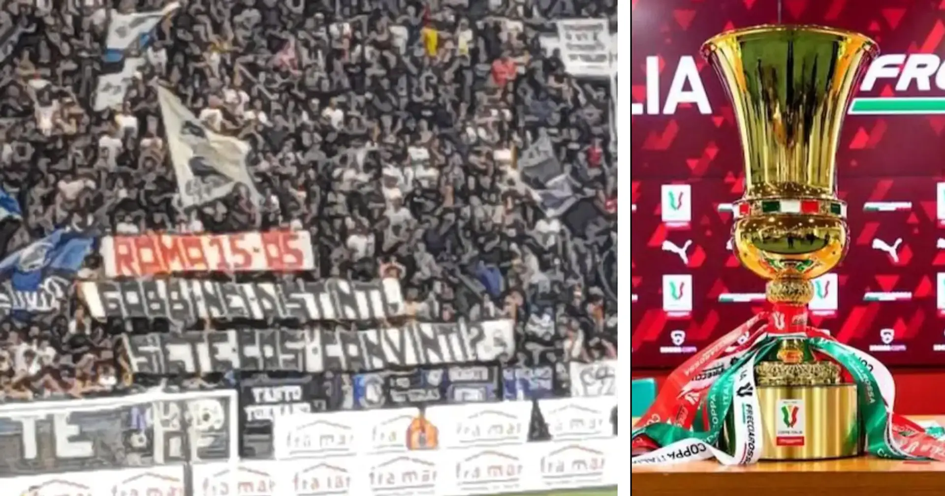 La minaccia dei tifosi dell'Atalanta a quelli della Juventus verso la finale di Coppa Italia: "Siete convinti?"