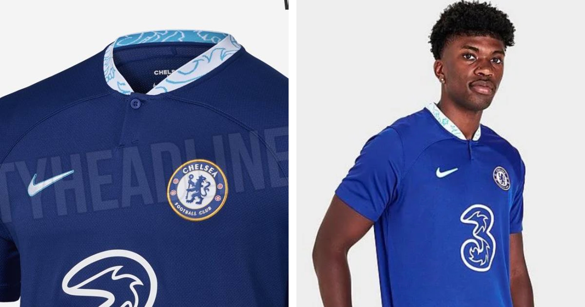 Fresh pictures of Chelsea's 2022/23 home kit 'leaked', Three to remain ...