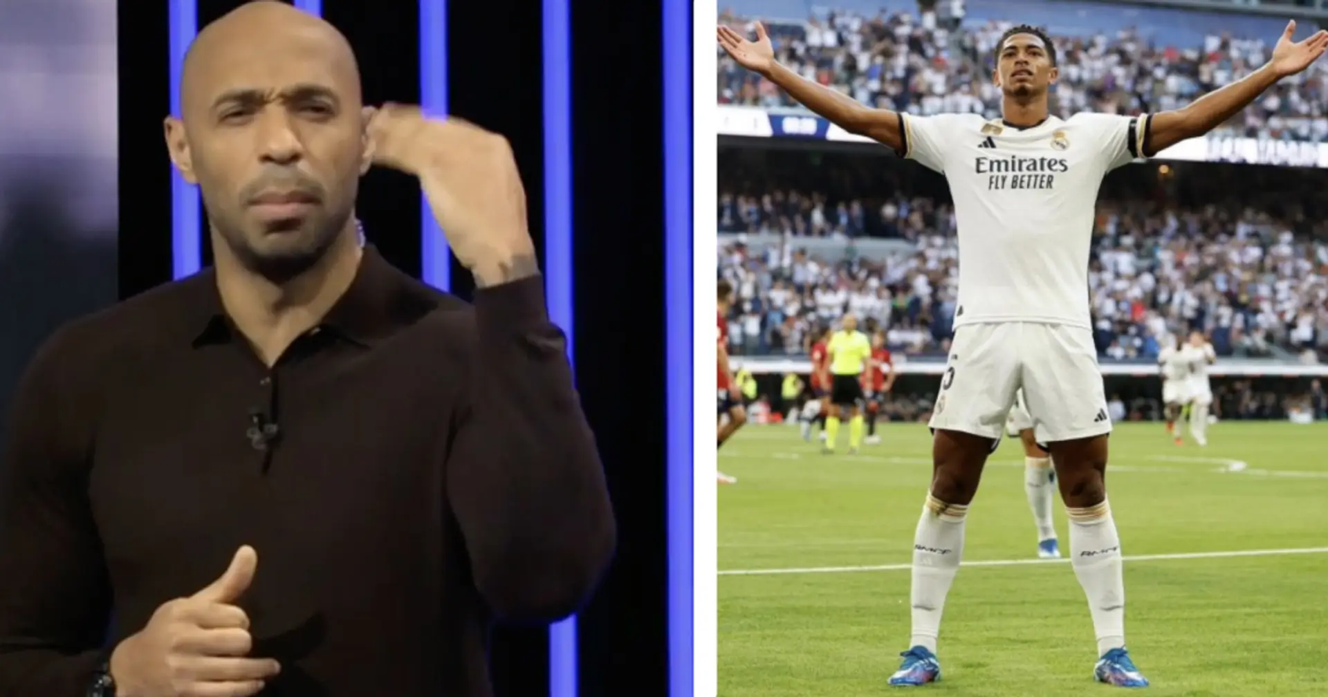 'You take Zidane's no. 5 and celebrate like this?': Thierry Henry message for Jude Bellingham goes viral