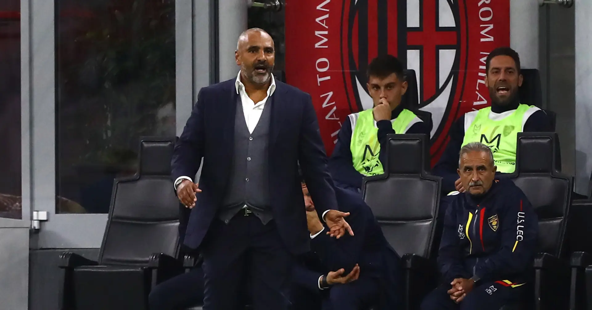 Lecce in emergenza: contro il Milan senza 5 titolari. Liverani: "Partita difficile, i rossoneri hanno individualità"
