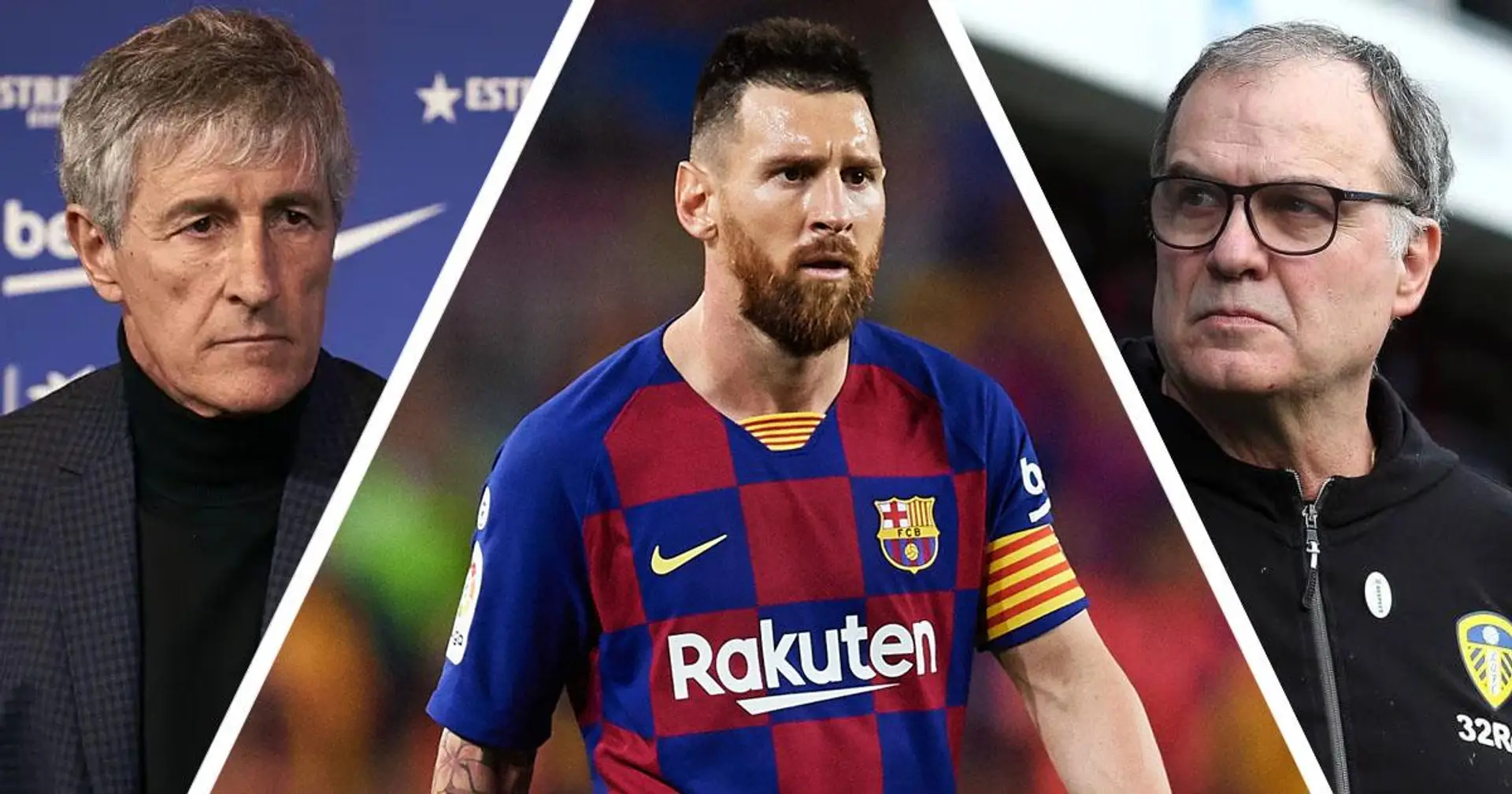 The Sun: Leo Messi ferait le forcing pour voir Bielsa, ancien coach de l'OM pour succéder à Setién