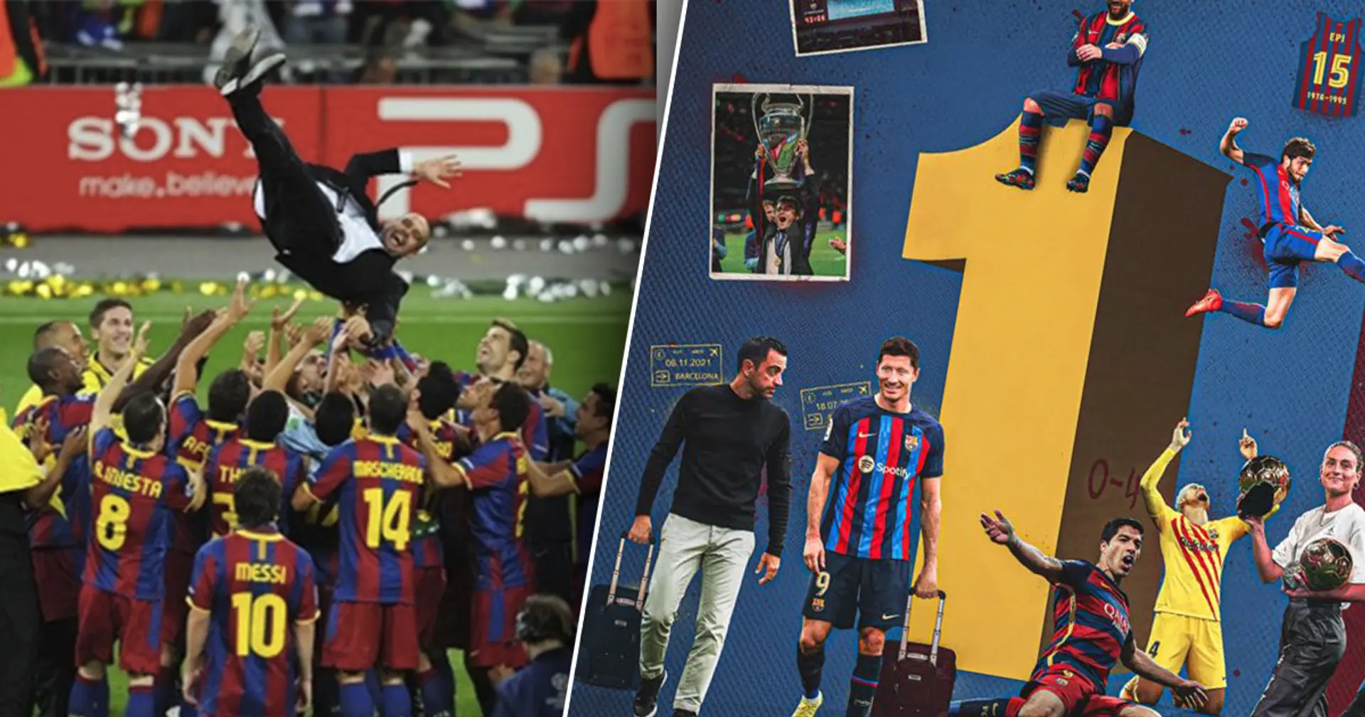 It's FC Barcelona's birthday! 23 remarkable moments they display in new artwork