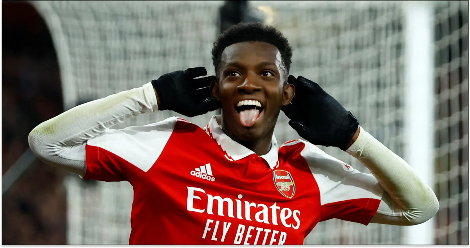 Eddie Nketiah bags brace to win United game for Arsenal — Chelsea dumped him aged 14