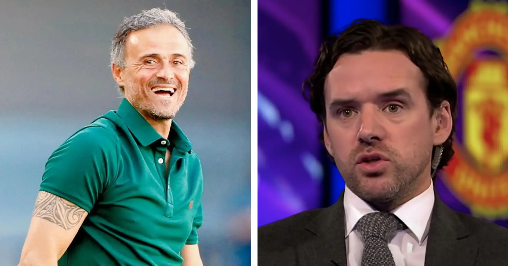'He would transform them into a great team': Hargreaves wants Man United to appoint Luis Enrique