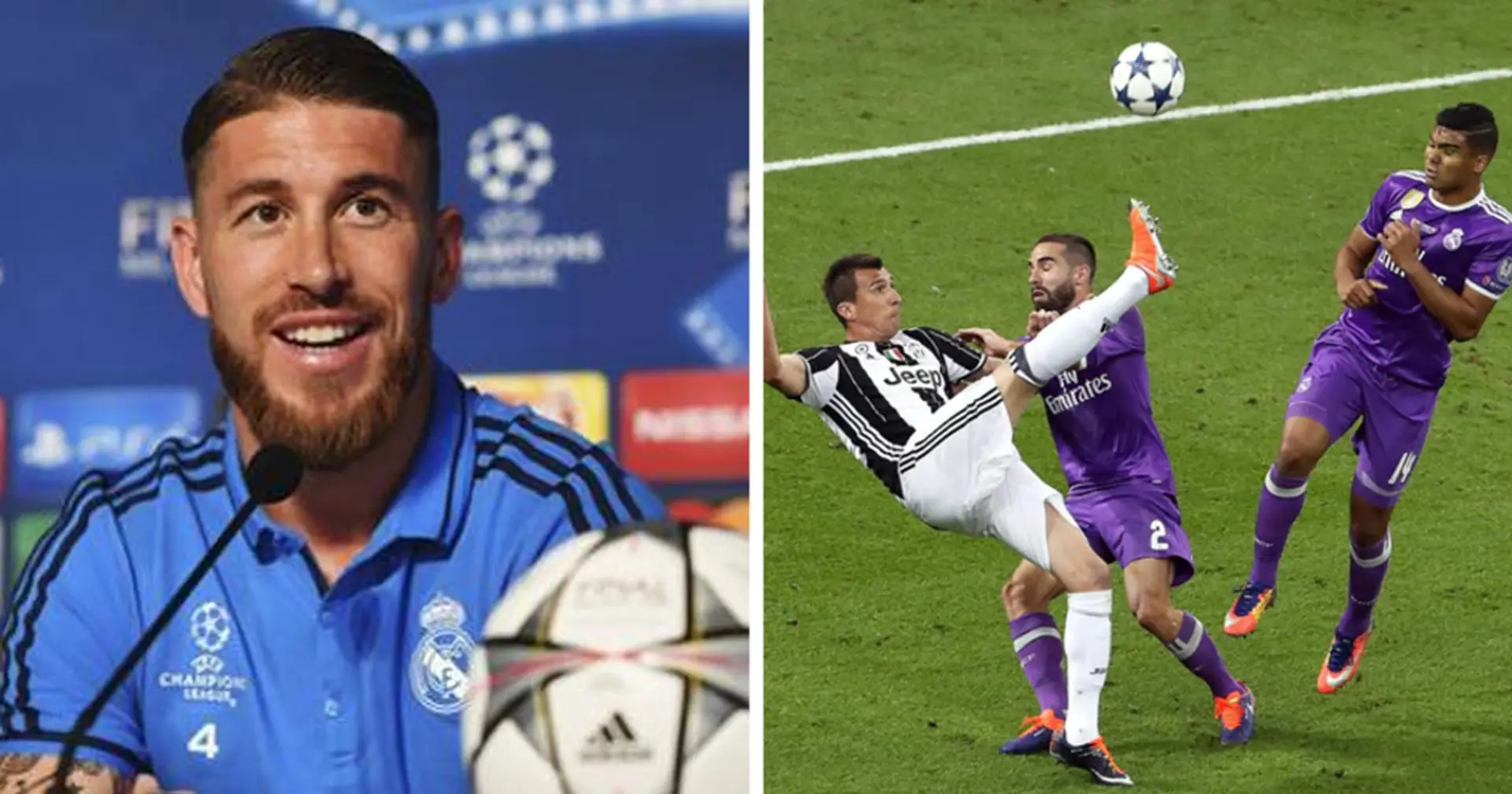 Sergio Ramos torna sulla Finale di Cardiff: "Vinto grazie a un'intuizione di Zidane, il gol di Mandzukic un colpo di genio"