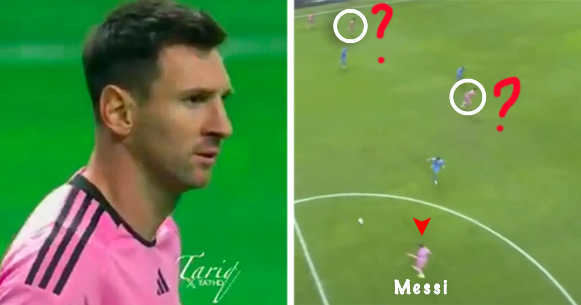 Messi delivers one-of-a-kind assist against Saudi's best team