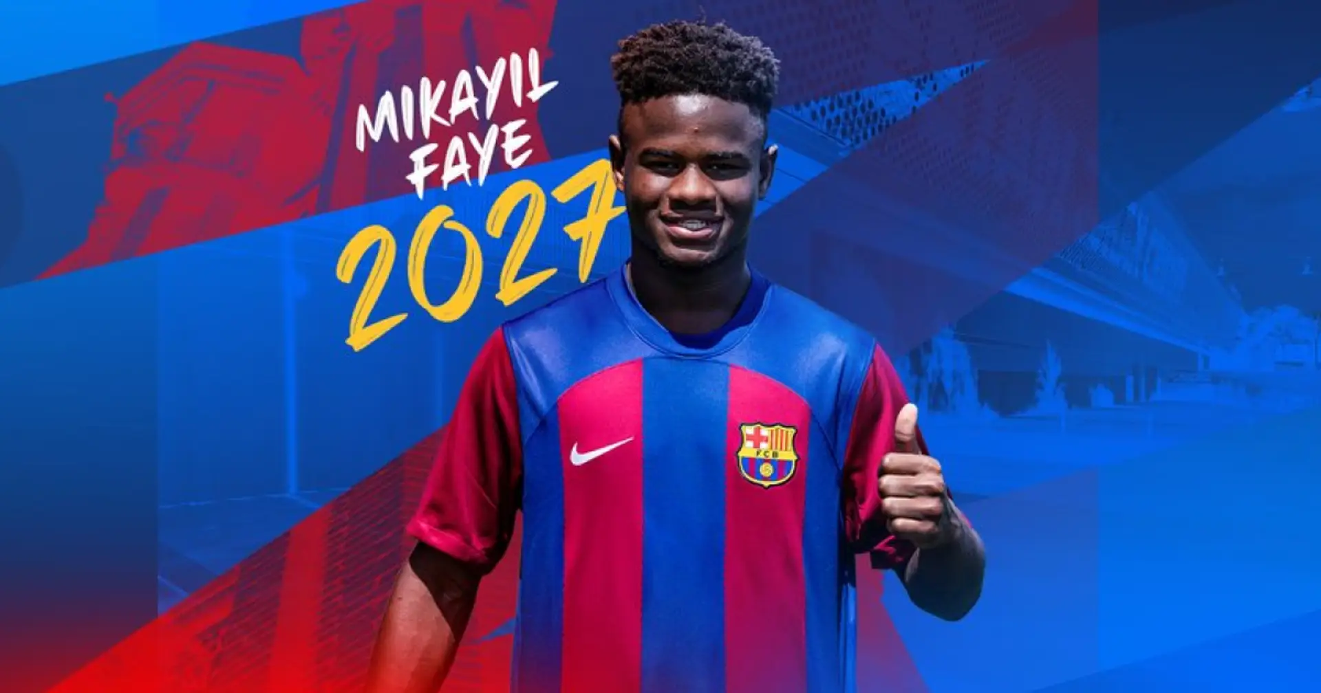 OFFICIEL: Barcelone signe Mikayil Faye 