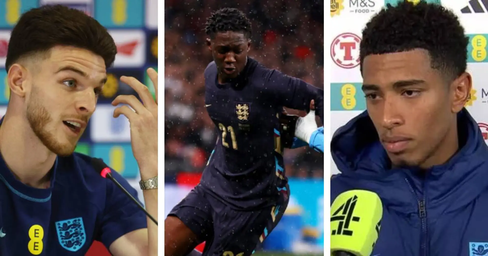 Declan Rice, Jude Bellingham & 2 more England players rave about Kobbie Mainoo
