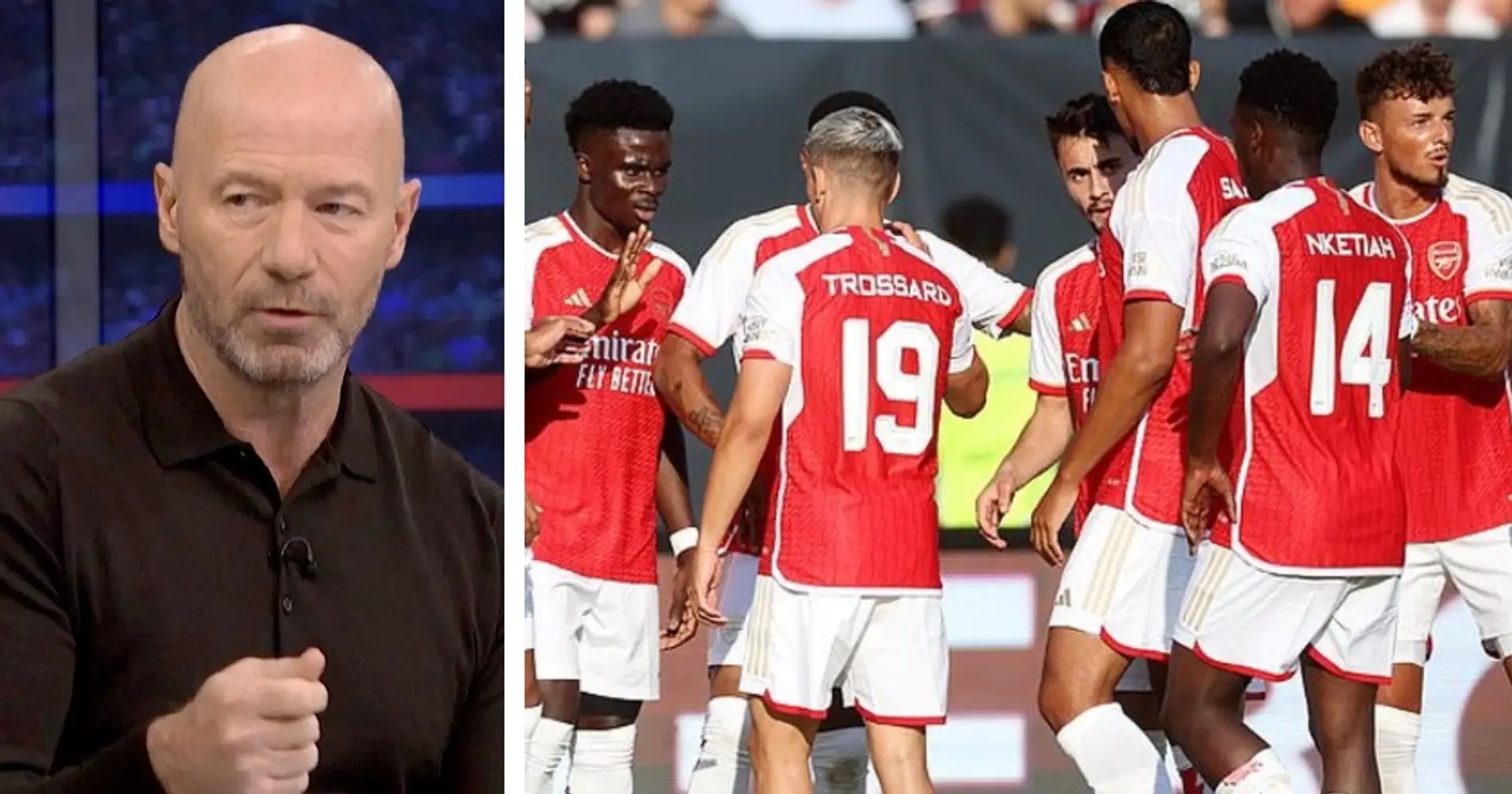 'Is he elite?' Alan Shearer questions Nketiah's Arsenal spot