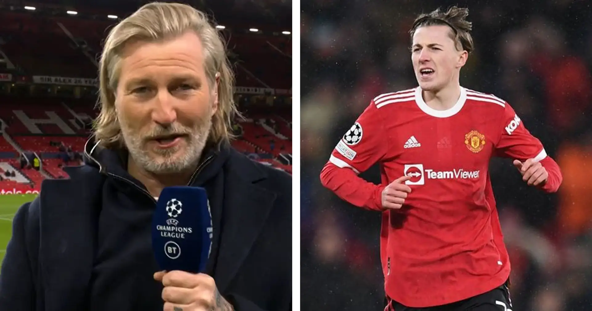 Robbie Savage has brilliant reaction to son Charlie making United debut – fans and pundit love to see it