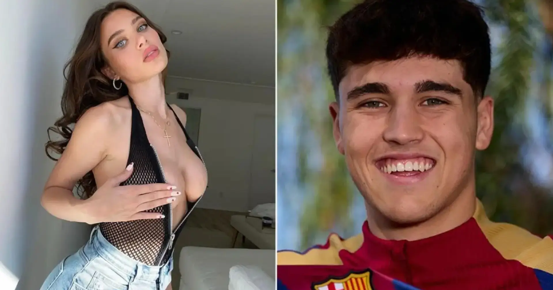 Der 17-jährige Barça-Verteidiger Cubarsi likte absolut alle Beiträge des Pornostars Lana Rhoades: Als die Fans das bemerkten, hat er sie sofort gelöscht
