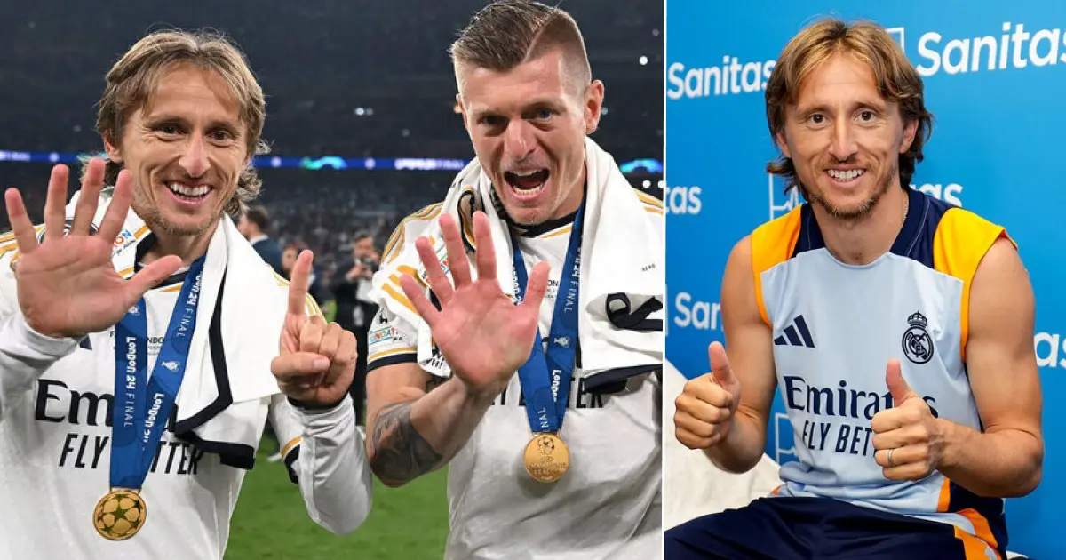 Luka Modric returns for 'last dance' at Real Madrid