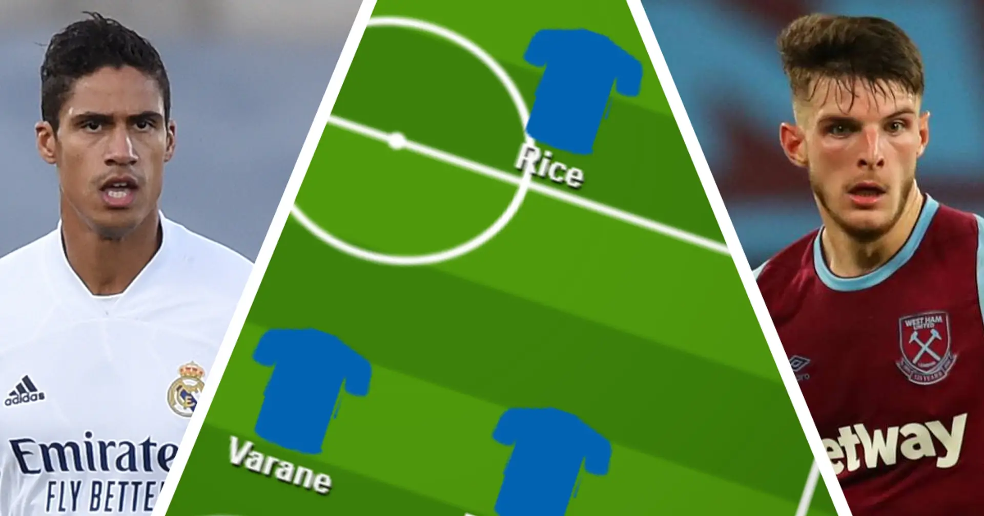 What Chelsea could look like with Varane or Rice in - 2 potential line-ups