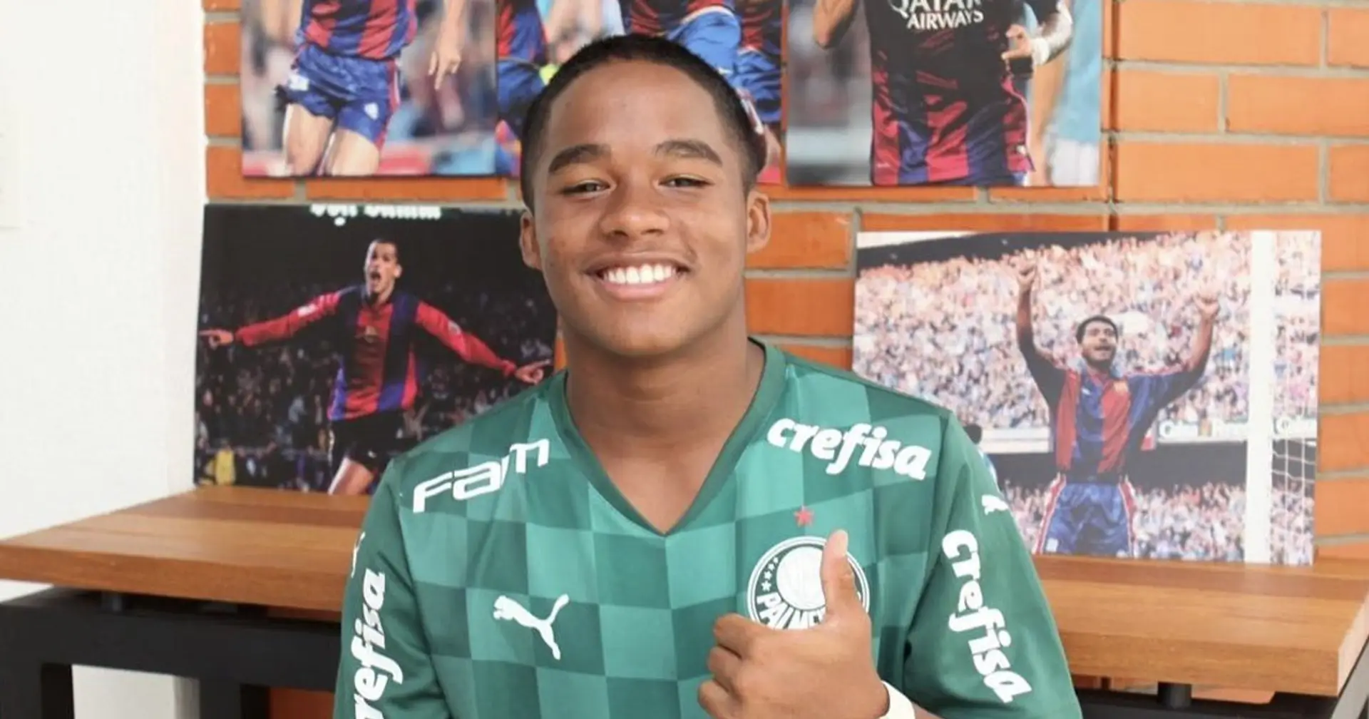 'All the boys in Brazil want to play for Barca': 15-year-old Palmeiras wonderkid Endrick