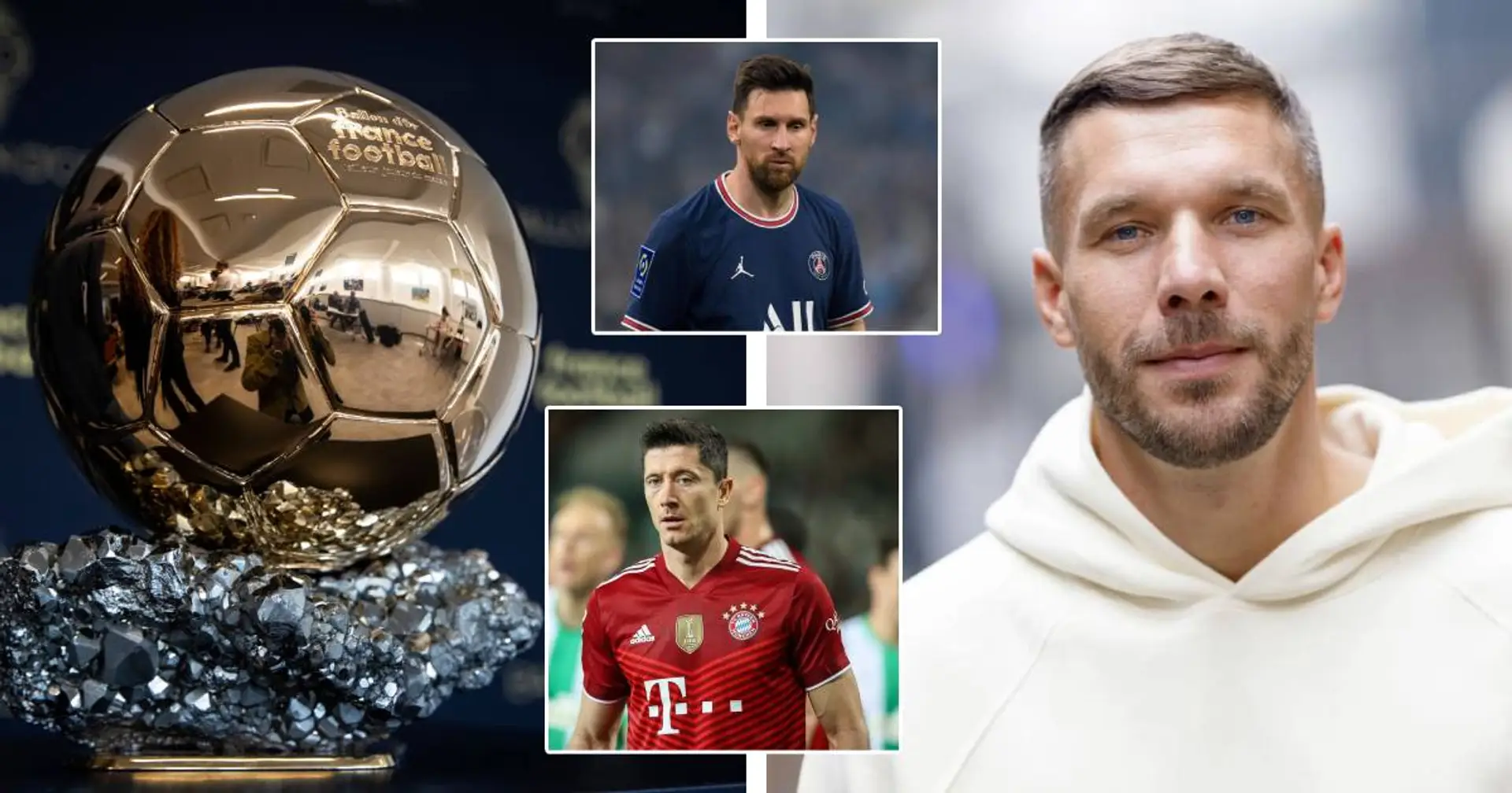 "Ich sch*** auf diese Wahl": Ex-Bayer Podolski erklärt, warum er vom Ballon d'Or nicht viel hält