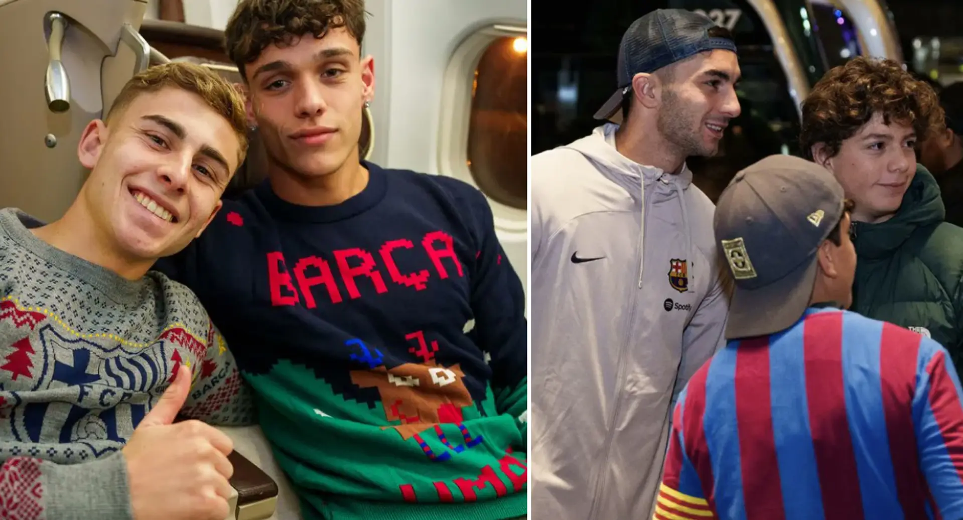 Les joueurs du Barça arrivent à Dallas pour leur match amical de Noël : 8 meilleures photos