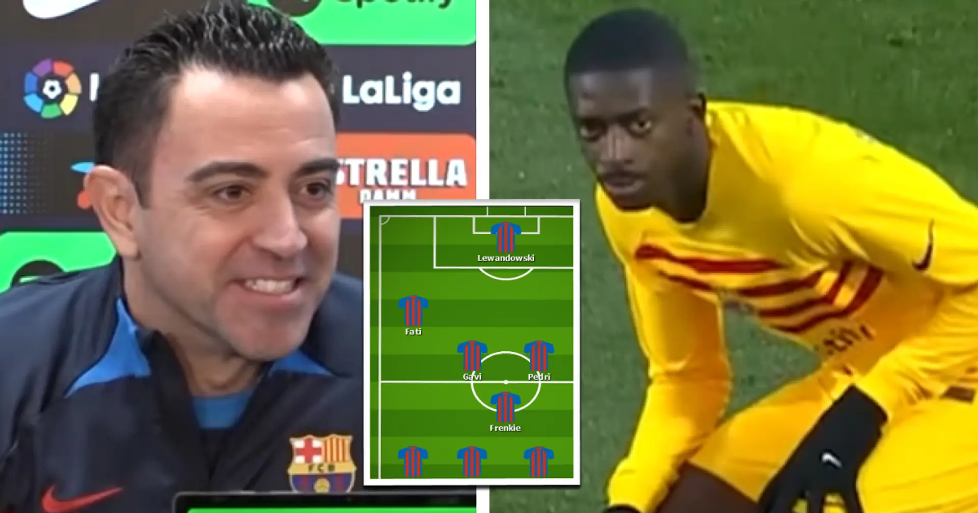 Dembele out for five weeks with new injury: one player who can replace him shown in lineup
