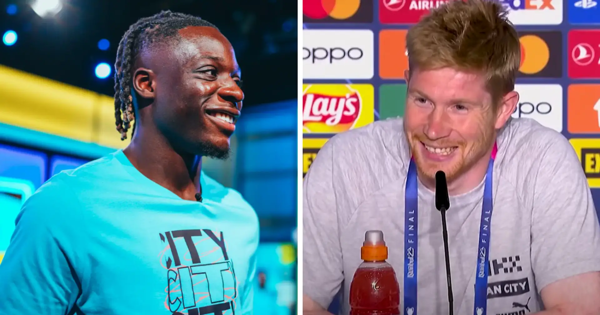 'He directly sent me a message': Jeremy Doku reveals Kevin De Bruyne has already reached out to help him