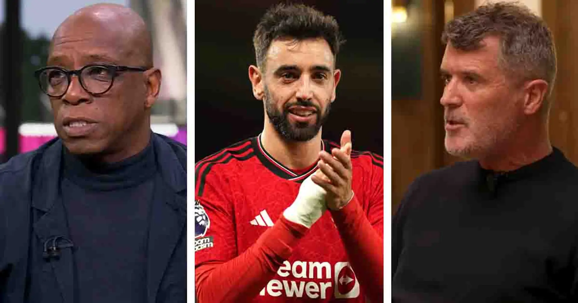 'Bruno is a winner', 'He's won nothing': Roy Keane gets into heated debate with Ian Wright over Bruno Fernandes' quality
