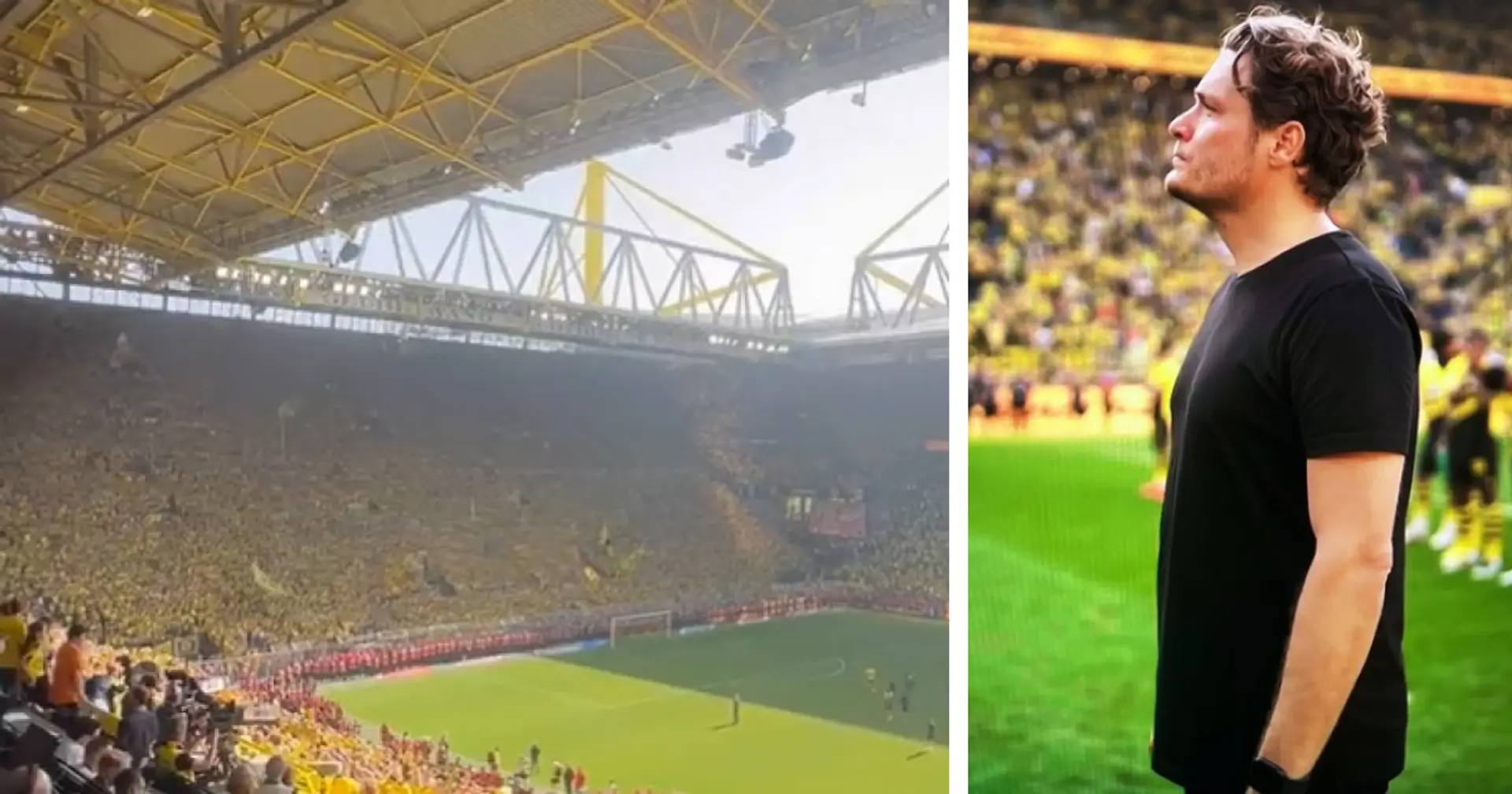 Borussia fans react to their team cruelly losing Bundesliga title on final day of the season (video)
