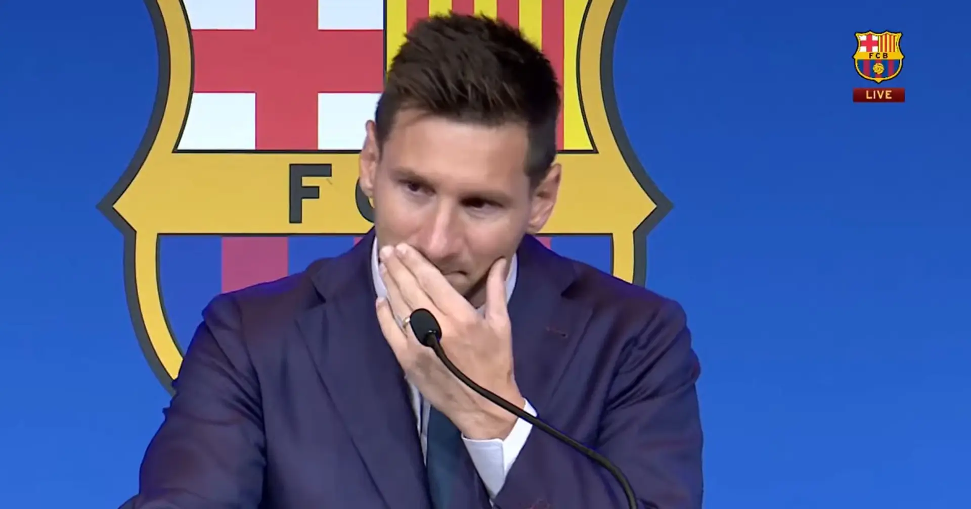 Messi: 'I wanted to stay at Barca. This is my home, our home'