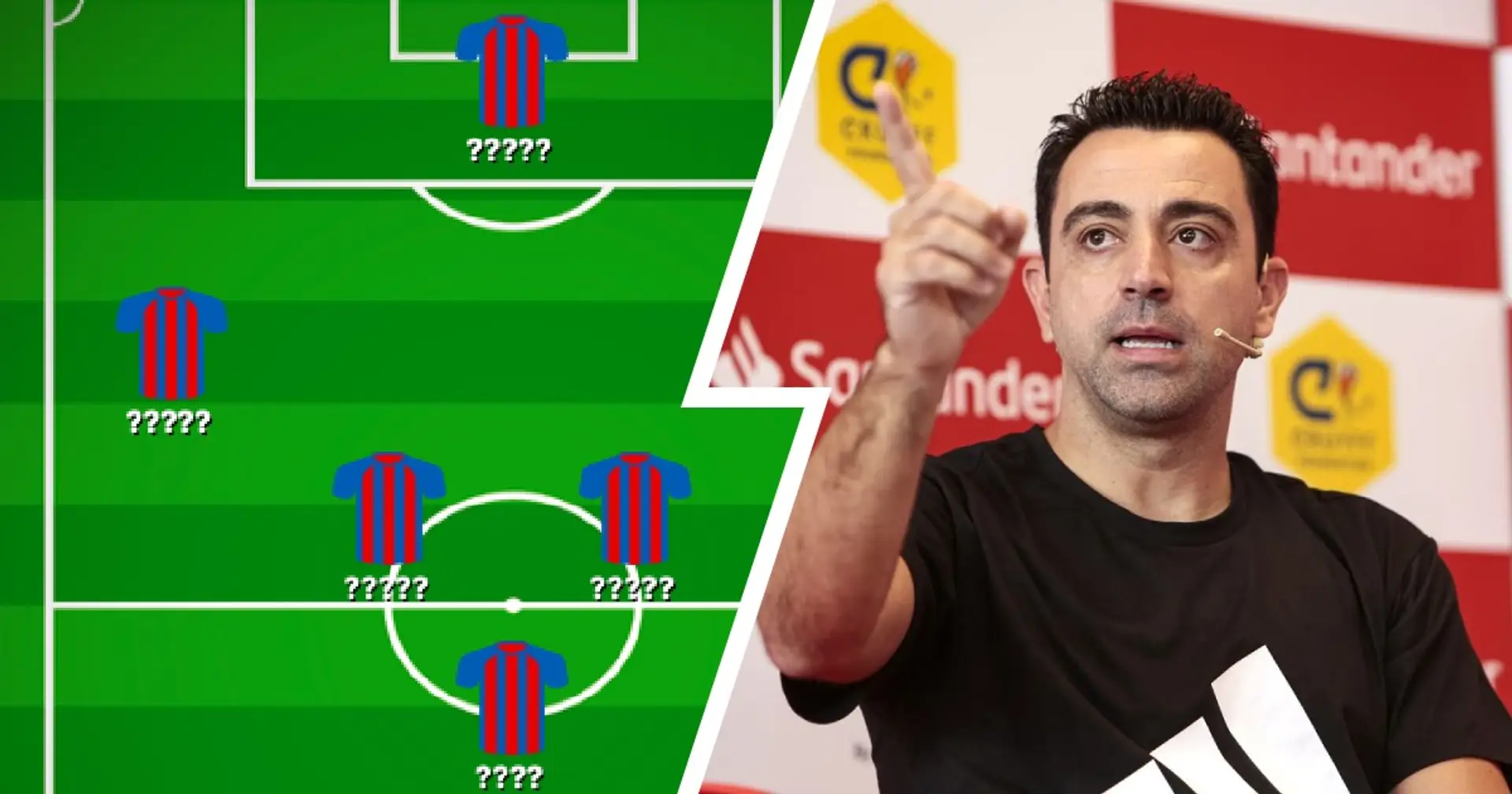 Xavi podría dar la titularidad a un jugador sin experiencia en la Liga de Campeones vs PSG: explicado