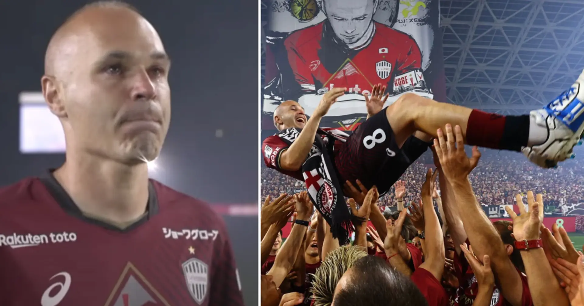 8 best pics and vids as Andres Iniesta bids farewell to Vissel Kobe