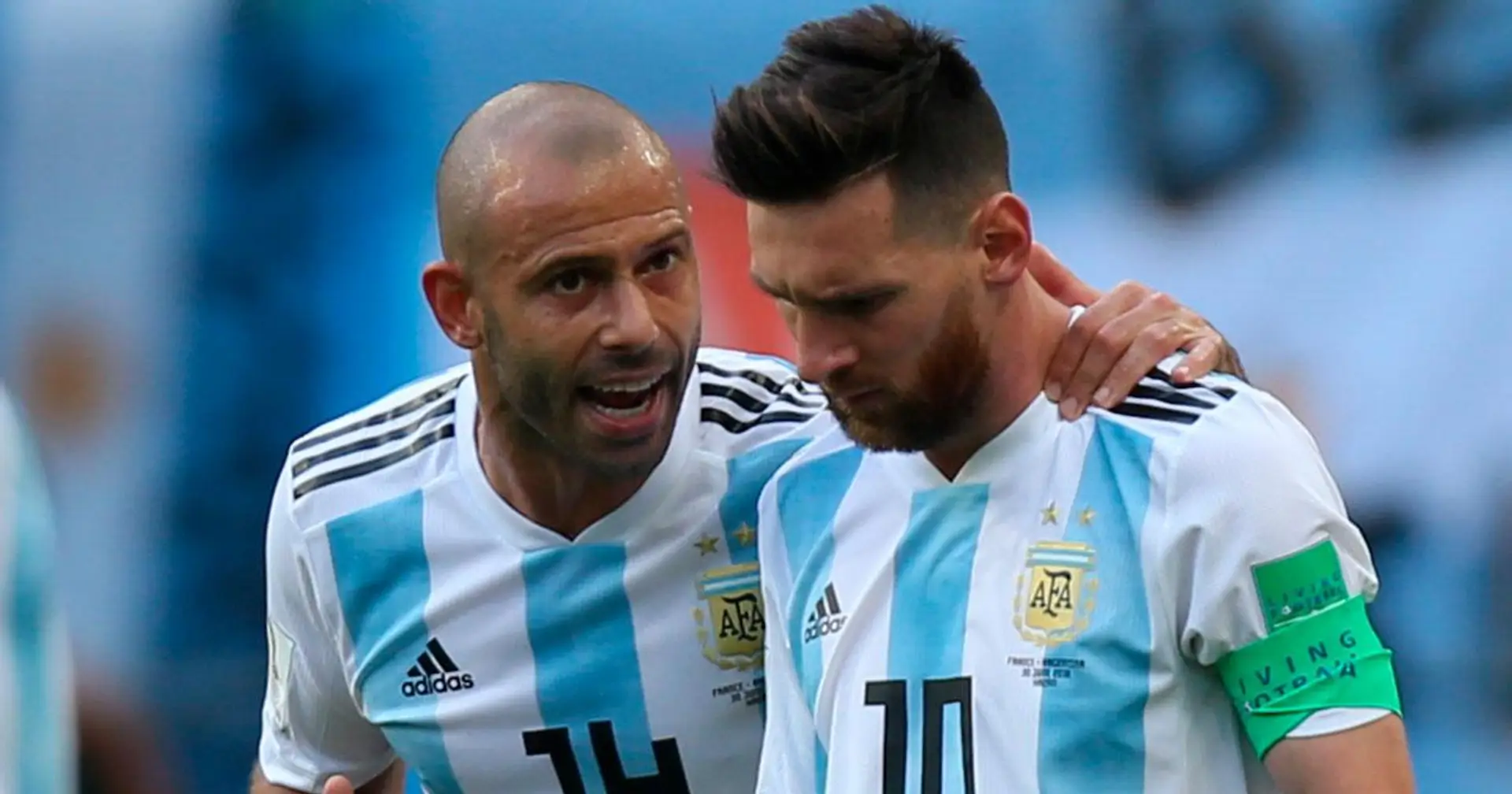 Messi, cerca de romper el récord de Mascherano con la selección argentina