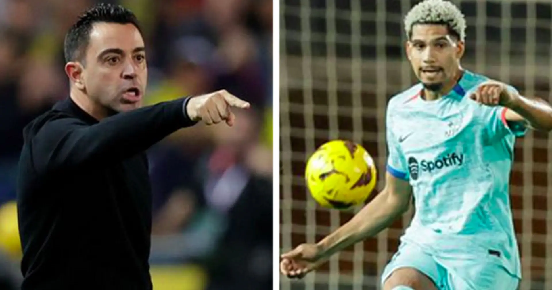 One thing Xavi asks his centre-backs to do often in games – only one does it really well