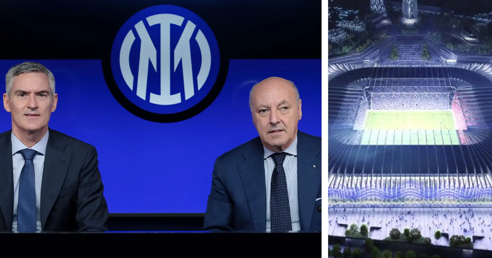 "22/23 rimarrà nella memoria": Marotta elogia l'Inter, e Antonello rilancia il progetto del nuovo stadio
