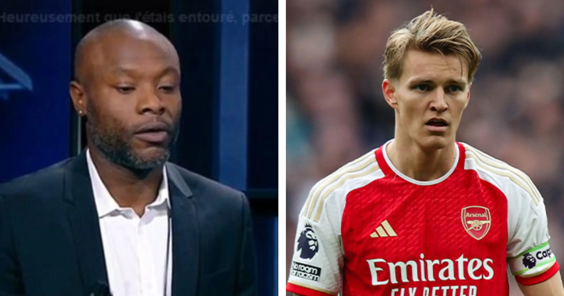 William Gallas explains why Martin Odegaard is not the best midfielder in the Premier League — yet