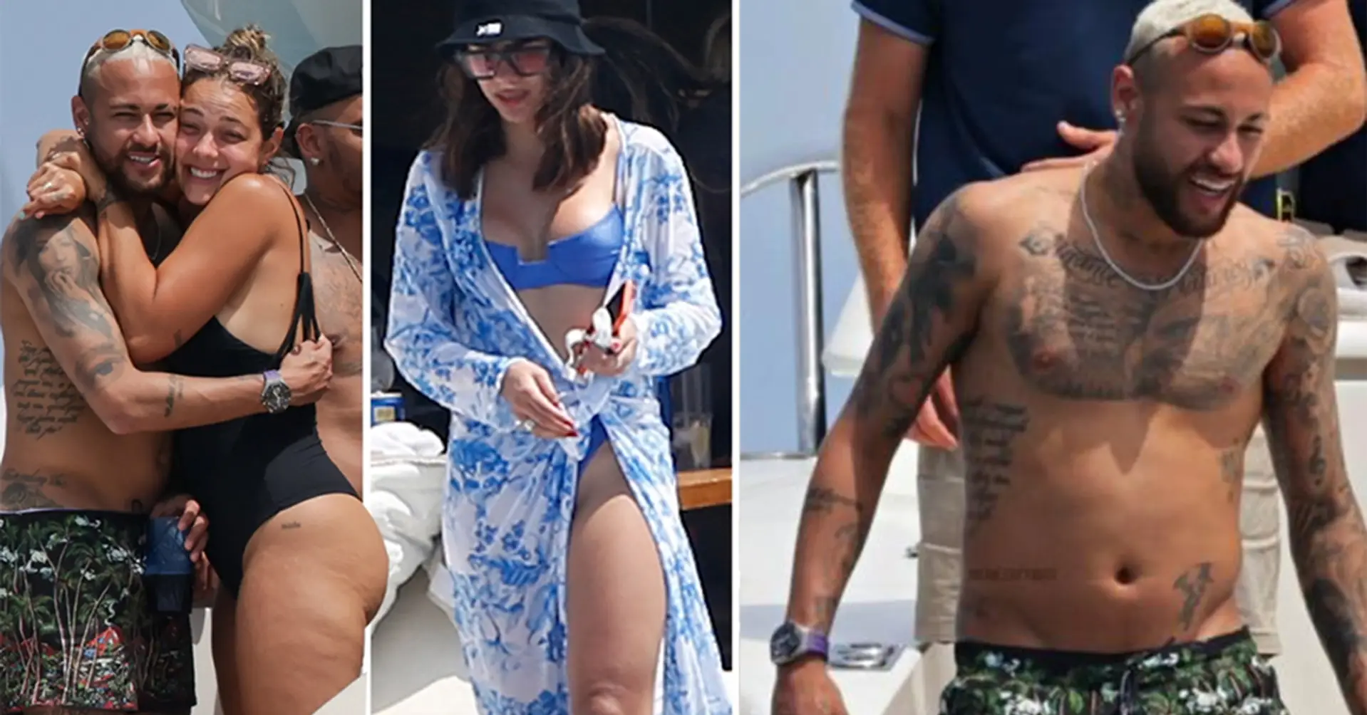 Neymar sciocca i tifosi con il suo fisico durante le vacanze ad Ibiza
