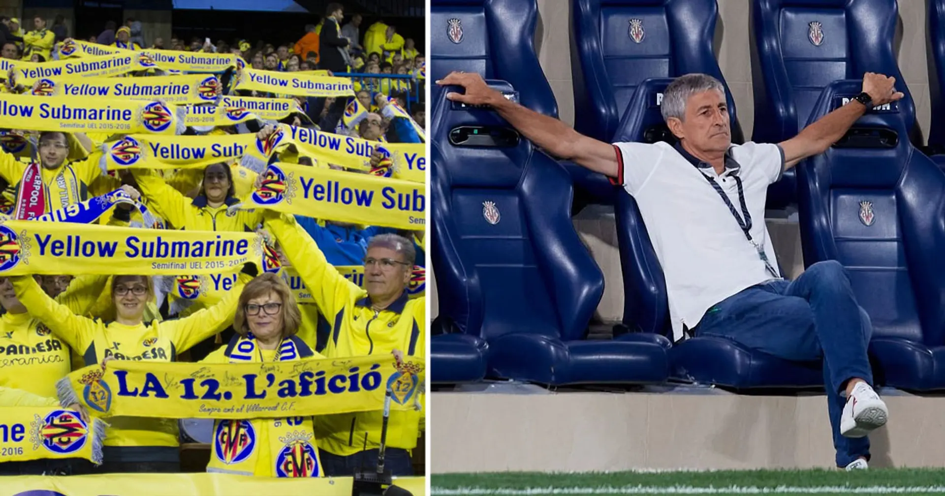 Villarreal fans chant 'Setien out' just 4 matches after ex-Barca coach takes charge