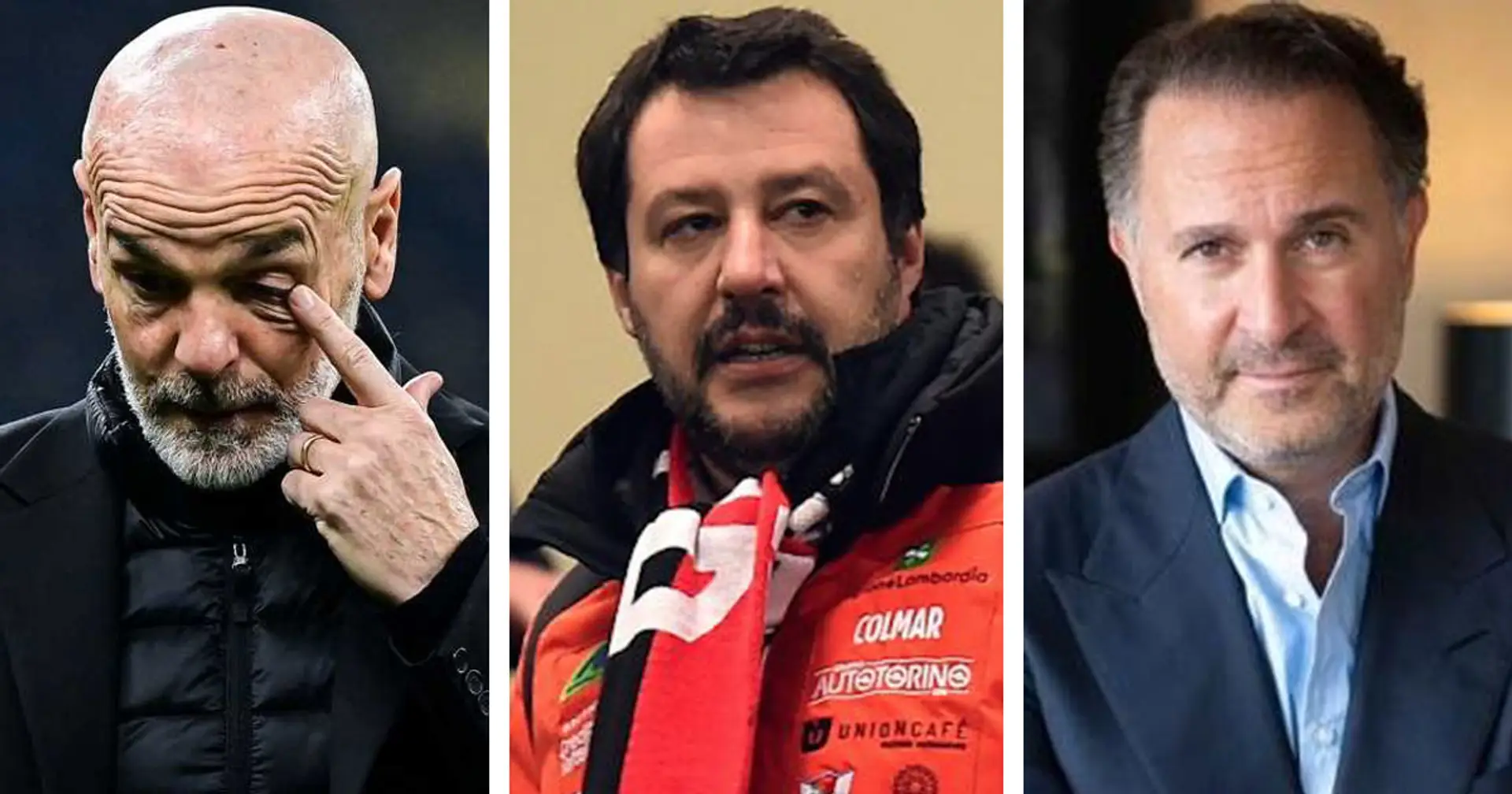 "Ridateci il nostro Milan, tutto da cambiare!": Salvini sbotta sui social dopo il ko in Europa League
