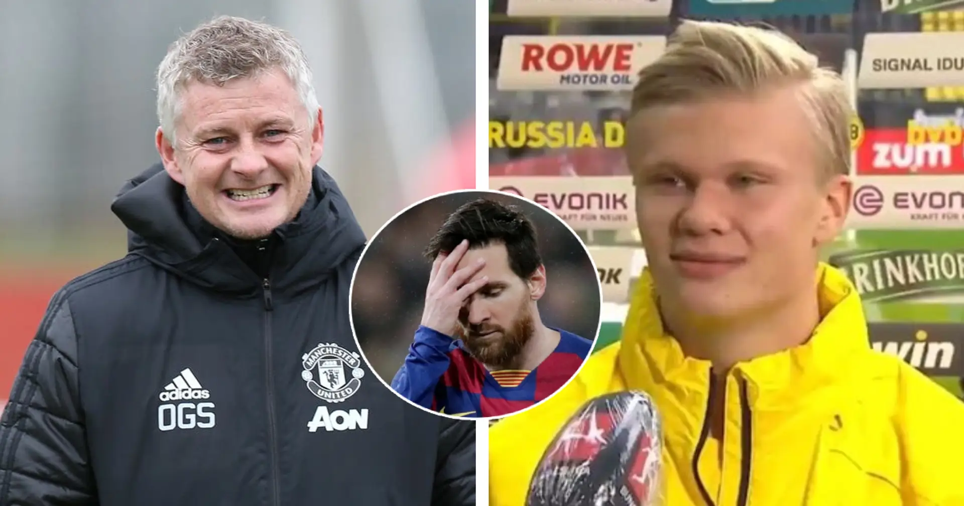 Man United now 'favourites' in Erling Haaland race as Barca drop out (reliability: 4 stars)