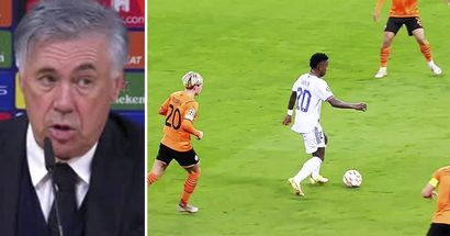 Ancelotti names 3 players who particularly impressed him vs Shakhtar