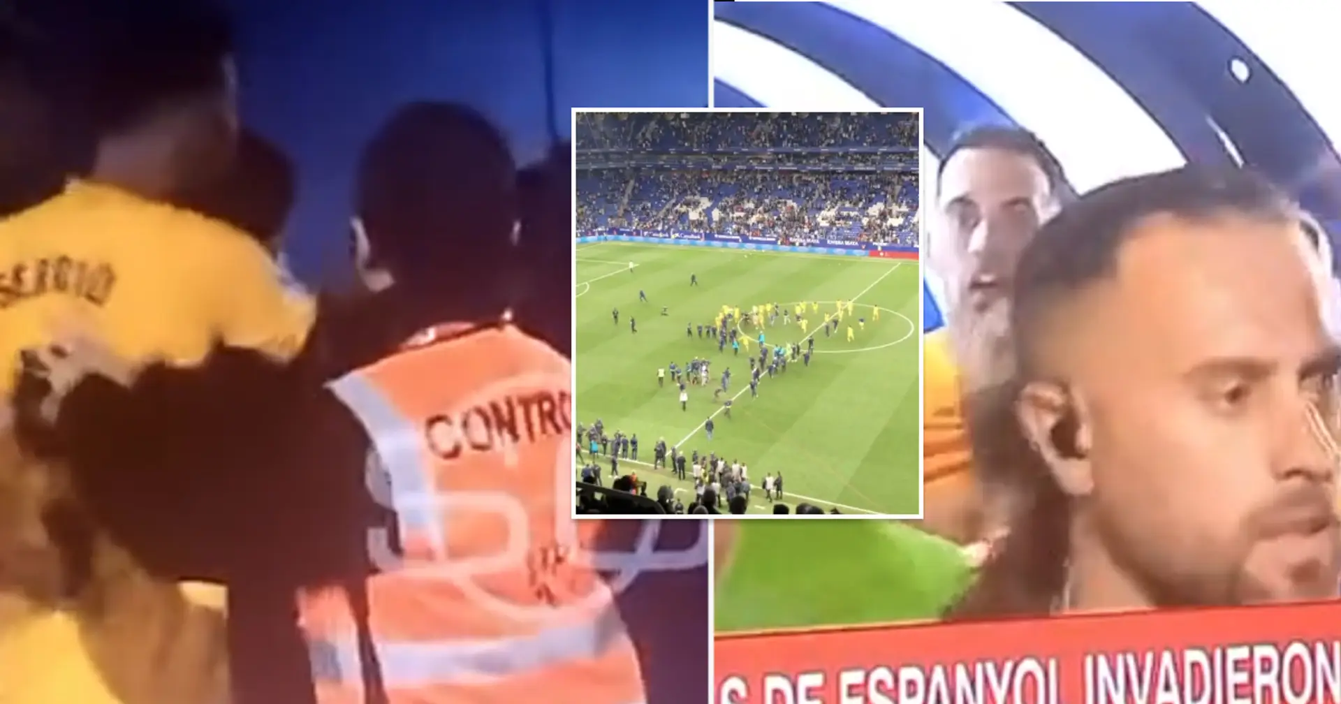 Espanyol fan tries to chase Barca players in tunnel, Sergio Busquets' reaction spotted