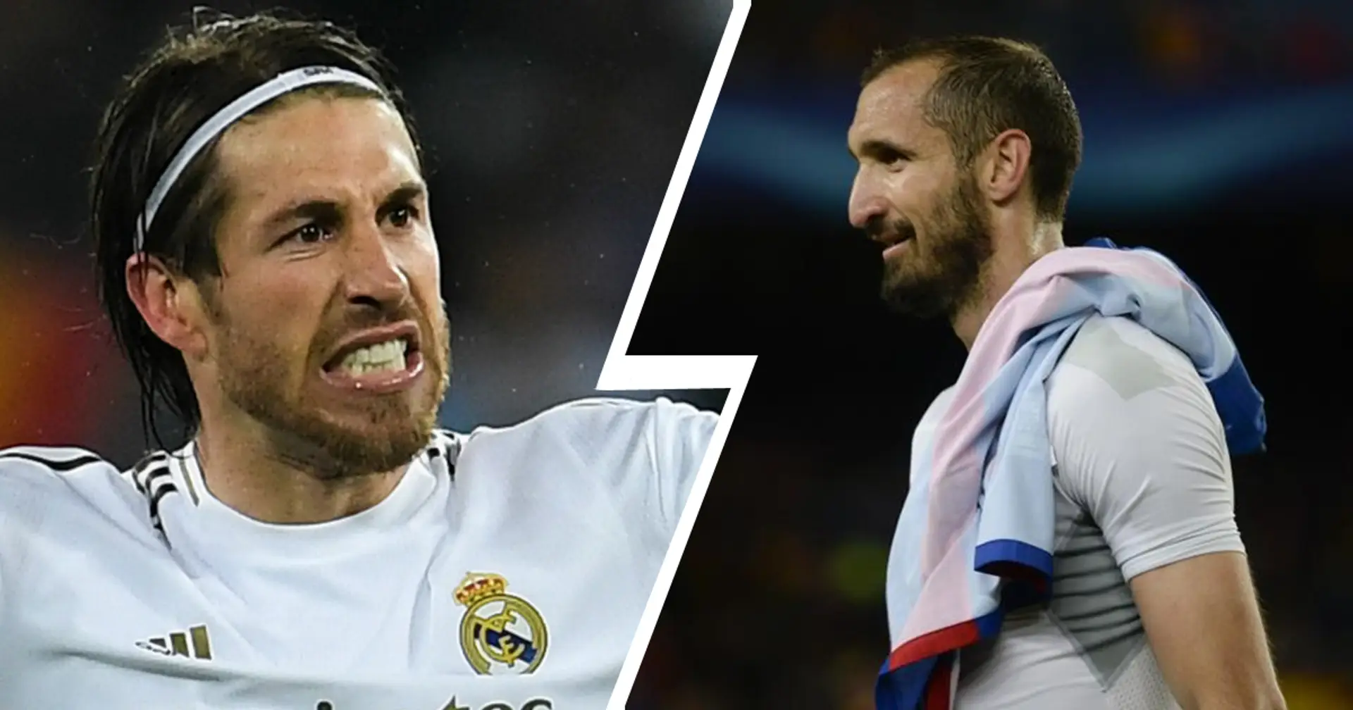 El Madrid pudo haber tenido la defensa más temida de Europa: Chiellini - Sergio Ramos