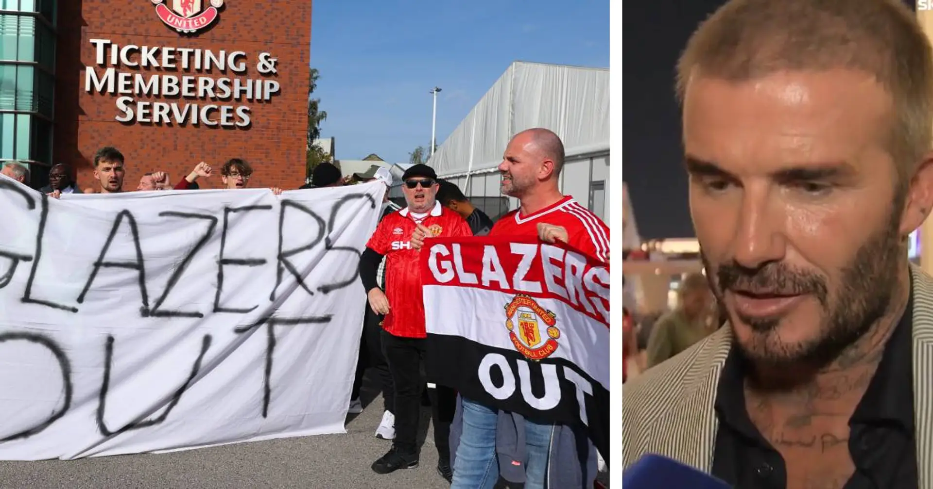 'We need stability': David Beckham hints at Qatari takeover in strong anti-Glazers message