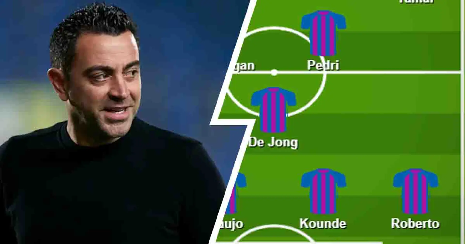 "Araujo et Kounde vont bien": les fans du Barça nomment le XI idéal pour le choc contre le Real Betis