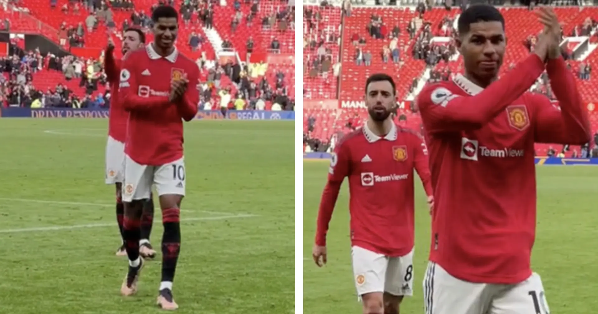 Caught on camera: Bruno Fernandes' gesture to Marcus Rashford after Man City win