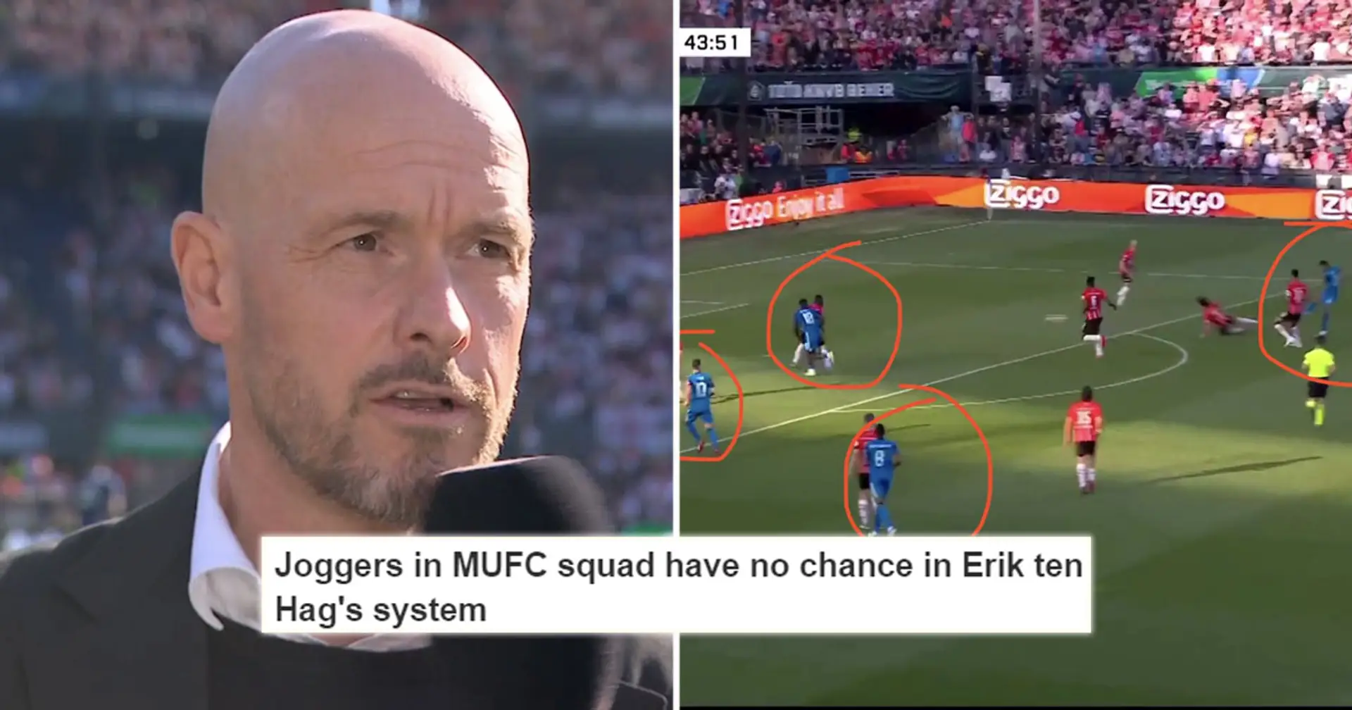 United fan says 'joggers in United squad' have no chance under Ten Hag - explains why with 3 pictures