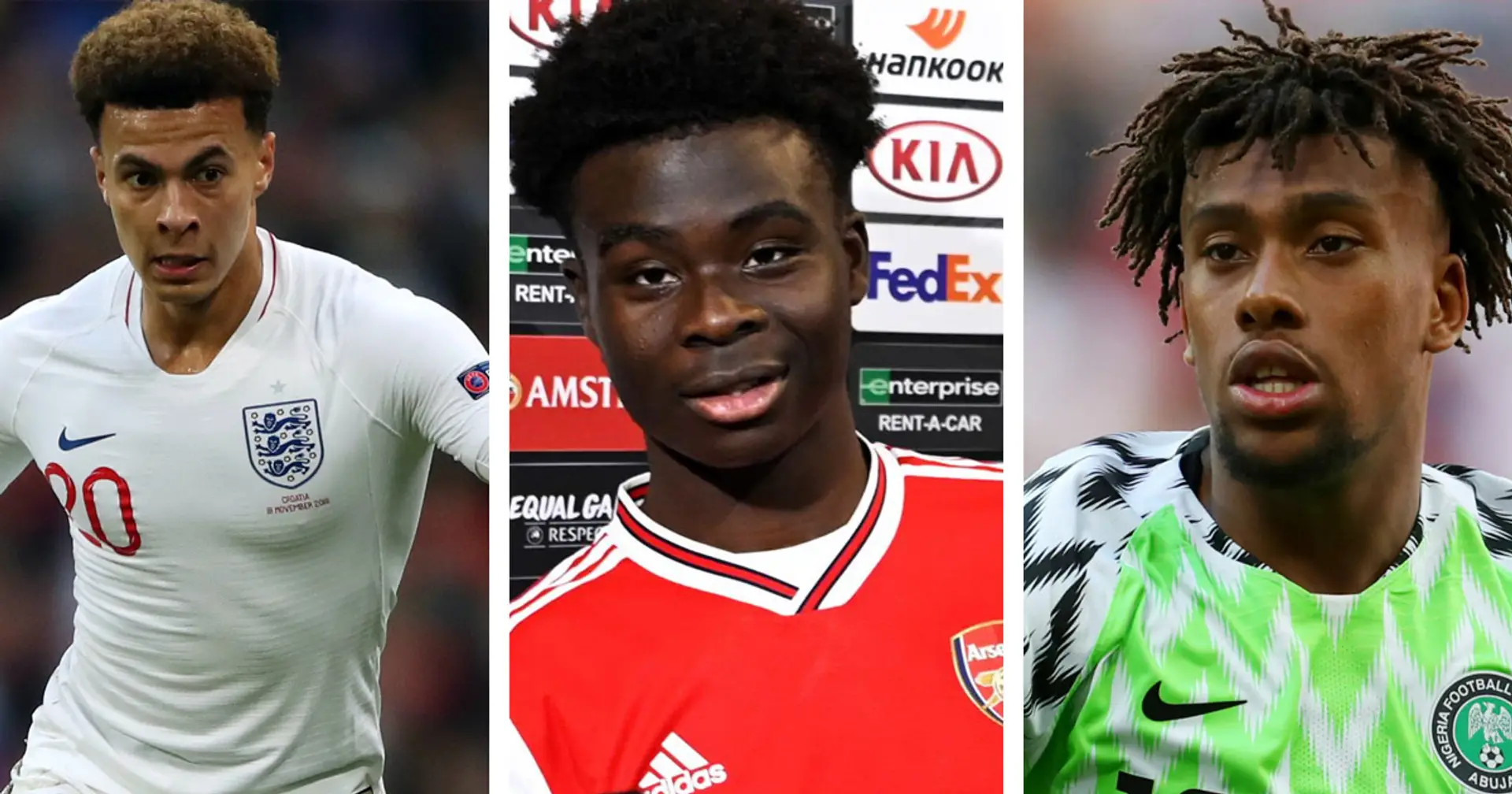 Bukayo Saka yet to decide: Alex Iwobi & 9 other footballers who hesitated between England and Nigeria, what they chose and how they fared