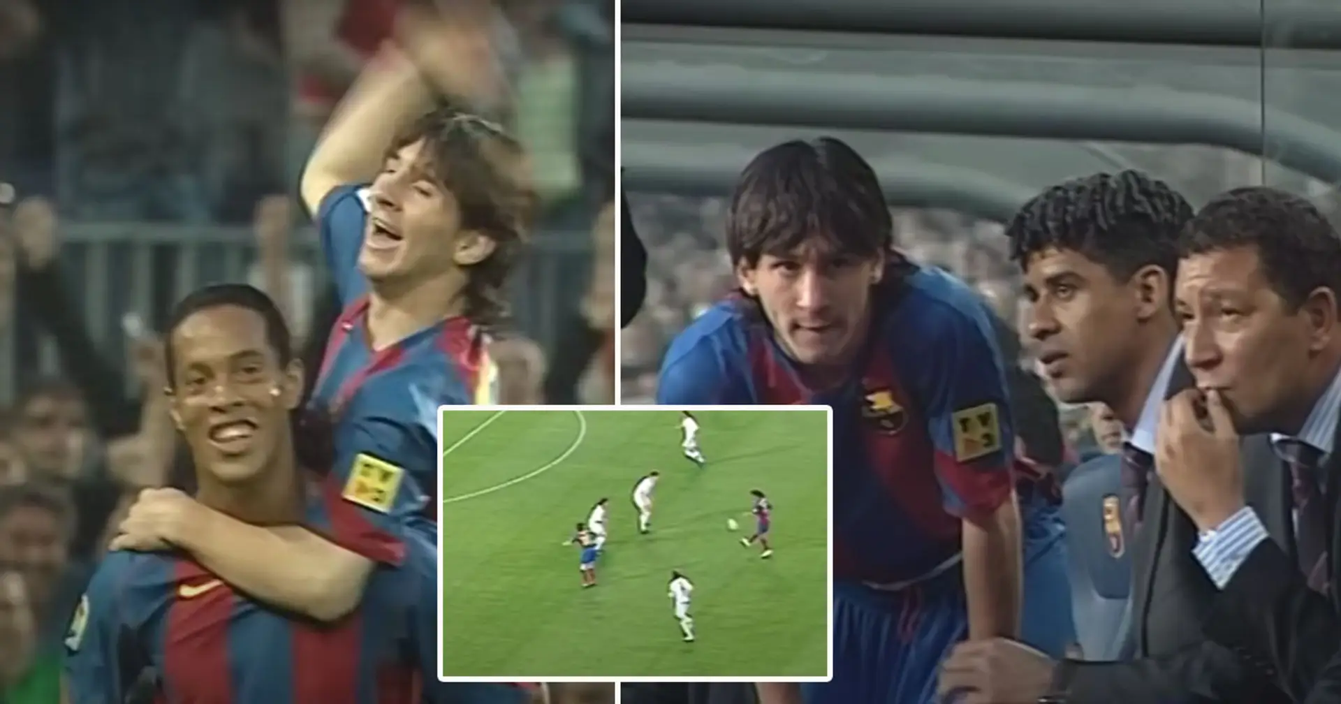 'I gave you the first of those!': Ronaldinho's vital role in Messi's Barca fairytale explained