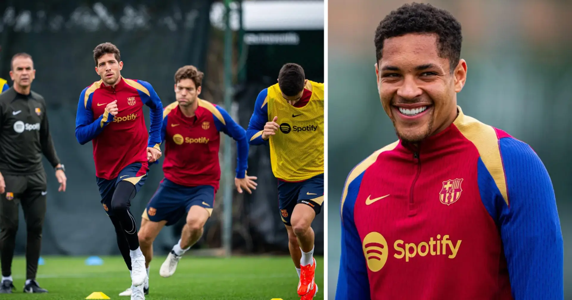 Vitor Roque all smiles, happy Xavi and more: 10 hot pics of Barca players preparing for Las Palmas