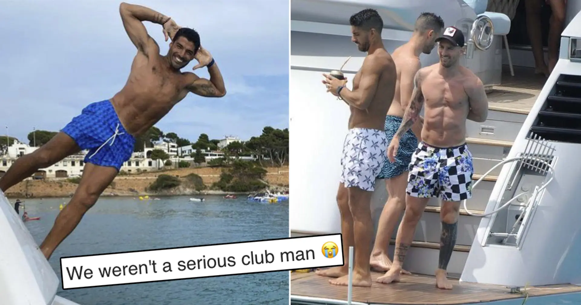 'Love him but damn, it hurts': Cules notice one surprising thing about Luis Suarez on vacation