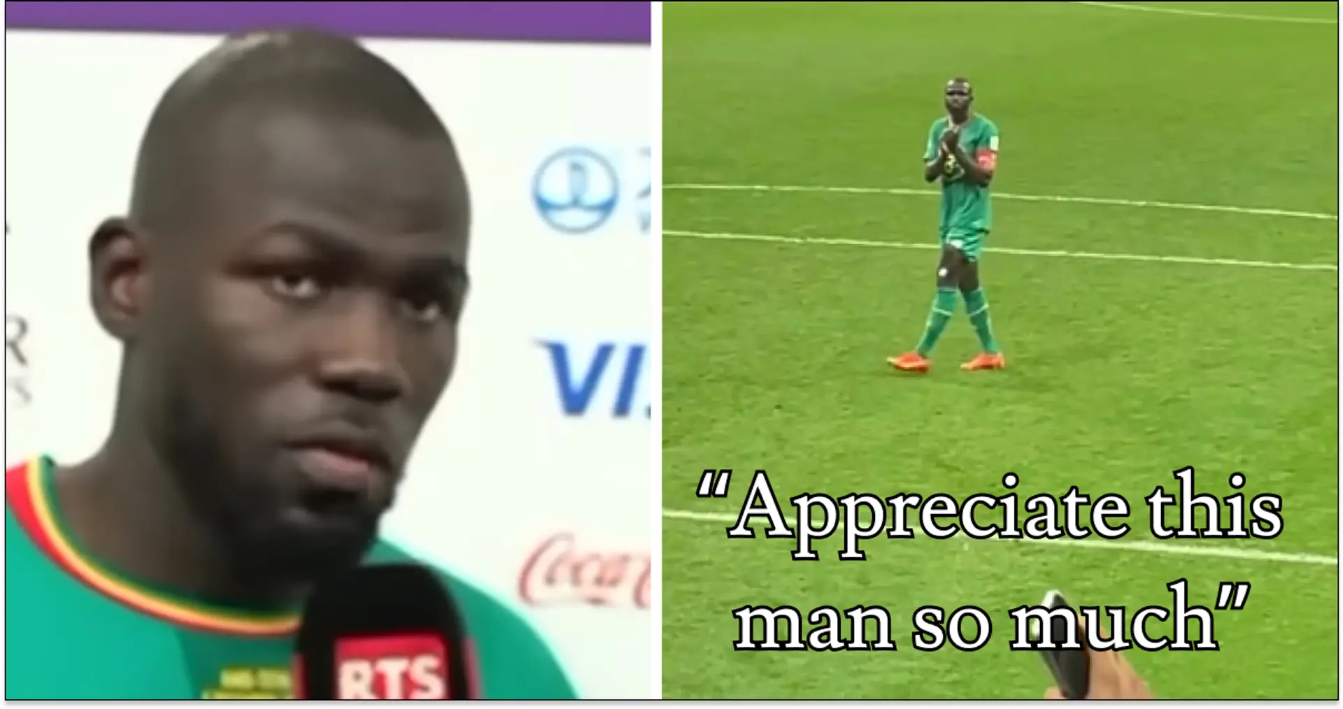 Spotted: Koulibaly applauds Senegal fans after World Cup exit